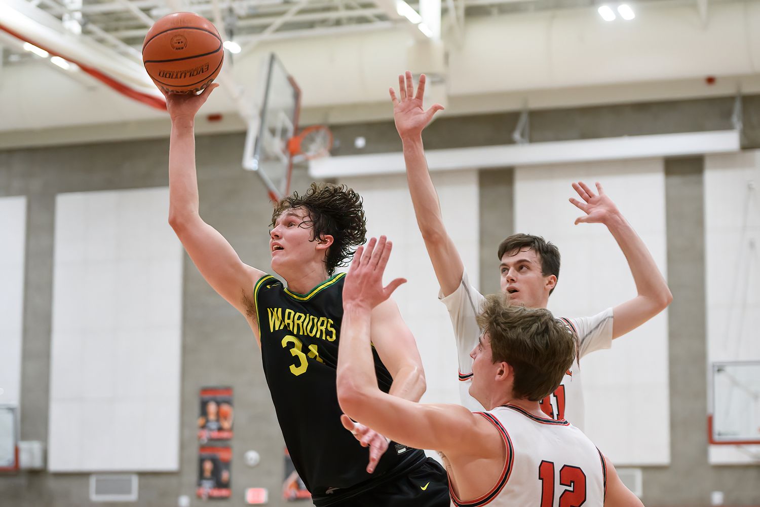 1 Lincoln vs Cleveland boys basketball 6A Oregon second round March 4 2023 Ken Waz 26